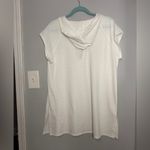 Jordan Taylor  White V-Neck Swim Cover-Up Photo 2