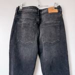 ZARA  Black Straight Leg High Rise Jean Size 4 Photo 4