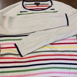 Talbots  Striped Sweater Women's Size Medium Multicolored Nylon, Lambswool Photo 11