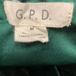 Twist Front Velvet Mini‎ Dress M Dark Green Keyhole Neck Long Sleeve Size M Photo 10