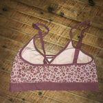 Kindley Yours L mauve cheetah spots sports bra Pink Size L Photo 1