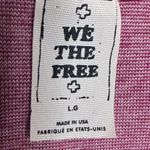 We The Free  - Free People maroon tank top size large; great condition Photo 1