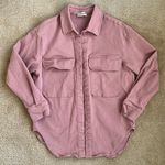 Revolve NICHOLAS Calista Shacket Shirt Jacket in Rose Pink Size 4 Photo 4