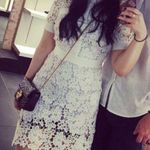 ASOS Rare  White & lilac Lace Dress Sz. 4/XS Photo 0