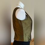 Oleana The Norwegian Story Green/Gold NWT Shell 100% Silk Made In Norway Sz S. Green Photo 3