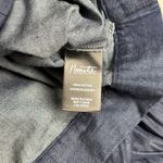 Nanette Lepore Nanette LaPore Shirt Blue Embroidered Floral Flowers Blouse Boho Chic Large Photo 7