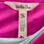 Matilda Jane  Pink Stripe Cheeky High Bikini Bottom Swimwear Medium Photo 3