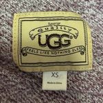 UGG  Purple Long Sleeve Knit Shawl Collar Open Cardigan Sweater Top Size XS Photo 2