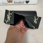 Yves Saint Laurent blaze logo Black Sunglasses Photo 9