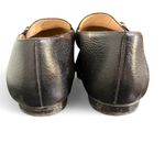 Talbots Ryan Buckle Loafers Black Leather Size 6.5 Photo 5