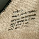 Kelly & Katie  Roseta Black Cross Strap Sandals Classic Square Heel Vacation Shoe Photo 6