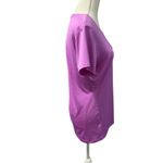 Under Armour  Purple Fitted Crew Neck Short Sleeve Athletic Wear Base Layer Top L Photo 3