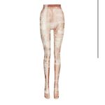 Acne Studios Printed Tights Brown Women's Size XS NWT Photo 7