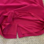 Tahari Arthur S. Levine Magenta Sleeveless Sheath Dress Photo 6