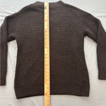 Wilfred Aritzia  Roger Brown Oversized V-Neck Sweater Small Photo 5