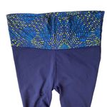 Fabletics ‎ Women L Salar Fold Over Waist Yoga Pant Dark Blue Photo 10