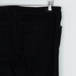 Lauren Ralph Lauren Womens Straight Leg Denim Jeans Size 16 Black Staple Capsule Photo 4