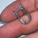 Quarter Carat Diamond Feather Earrings and Necklace set Photo 8