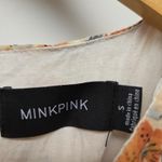 MINKPINK Zahari Mini Floral Dress Size Small A-Line Fit-n-Flare Sundress Ruffles Photo 6