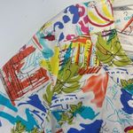 Liz&Me Open Blazer 3/4 Sleeve French theme novelty print 100% Cotton size 0X Photo 6