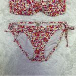 Victoria's Secret ‎ Pink and Yellow Floral Bikini Photo 3