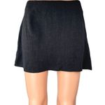 Princess Polly NEW Selby Womens Black Zip High Waisted A Line Mini Skirt Size 8 Photo 0
