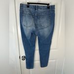 Lane Bryant Venezia by Stretch Spandex Waist Minimal Distress Skinny Leg Sz 18 Photo 1