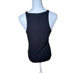 NWT Favorite Daughter Tank Top Womens Size XL Black Ribbed Knit Photo 3