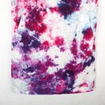 Lands' End Size 8 Dress Handmade Tie Dye Candy Clouds Pink Purple Shift 1277 Photo 3
