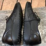 🚫SOLD🚫 Black Leather Tie Up Shoes Size 39 Photo 5