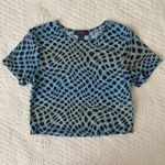 Primark Polka Dot Mesh Tee Crop Top Photo 1