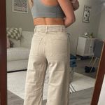 ZARA Tan Jeans Photo 1