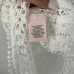 Victoria's Secret  Size S White Sleeveless Crotchet Overlay Coverup Swim Beach Photo 5