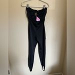 ZARA Barbie™ Mattel Long Jumpsuit Sz Medium in Black NEW Photo 3