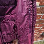 Merrell Merrill Puffer Jacket Burgundy Medium Lightweight Photo 5