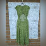 Reformation  Gavin Dress Samantha in green floral size 6 Photo 7