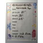 Escandelle Paris Sweater‎ Woman's S/M White Rainbow Thread Open Cardigan Photo 10