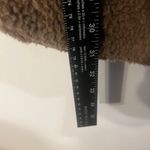 American Eagle Teddy Bear Oversized Sherpa Fleece Jacket M Taupe Brown Photo 8