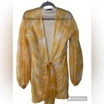 Pretty Little Thing  chiffon overlay mini dress.  Size: 6.  Lined. Photo 5