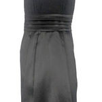 Vintage Y2K Convertible Strapless Floral Lace Sweetheart Neck Black Mini Dress Photo 0