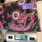 Metrostyle 10 Black Pink Paisley Mini Skirt Y2K Mod Stretch Floral Print Photo 8