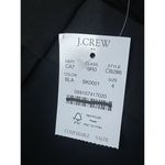 J.Crew  Slim-fit Full-length Trouser Pant Size 4 Black NEW Modern CB286 Photo 7