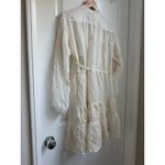 Johnny Was Lexan Embroidered Button-Down Slip Dress Boho Chic Size Large Photo 5
