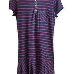 Kensie Women's red and blue Striped Knit Dress Multicolor Short Sleeve Size S Photo 0