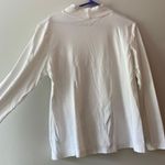 Croft & Barrow Thrifted White Turtle Neck Photo 1