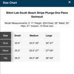 The Bikini Lab  South Beach Striped Bathing Suit Photo 3