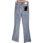 Paige NWT Iconic Jolene High Rise Flared Denim Blend Jeans Light Wash - 25 Photo 9