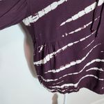 Young Fabulous and Broke  Purple and White Tie-Dye Matching Set Size Medium Photo 4