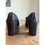 Donald Pliner Donald J Pliner Corin Women Black Silver Heel Square‎ Toe Pump Nylon Size 8.5 Photo 3