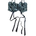 Savage Fenty X Sharp Dresser Lace Bustier Black Caviar Size Medium A11 Photo 7